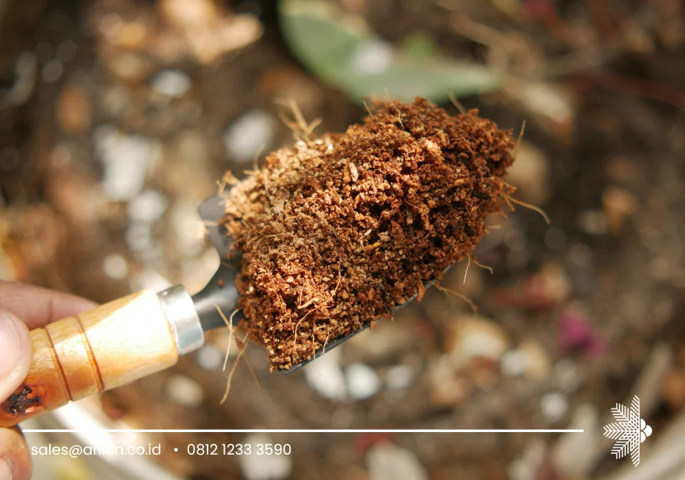 coco peat water retention