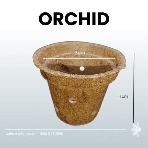 Coco Pot - Coconut Pot Press Orchid