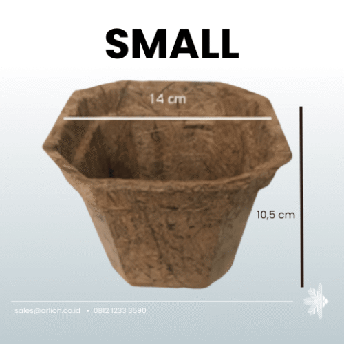 Coco Pot - Coconut Pot Press - Square Small