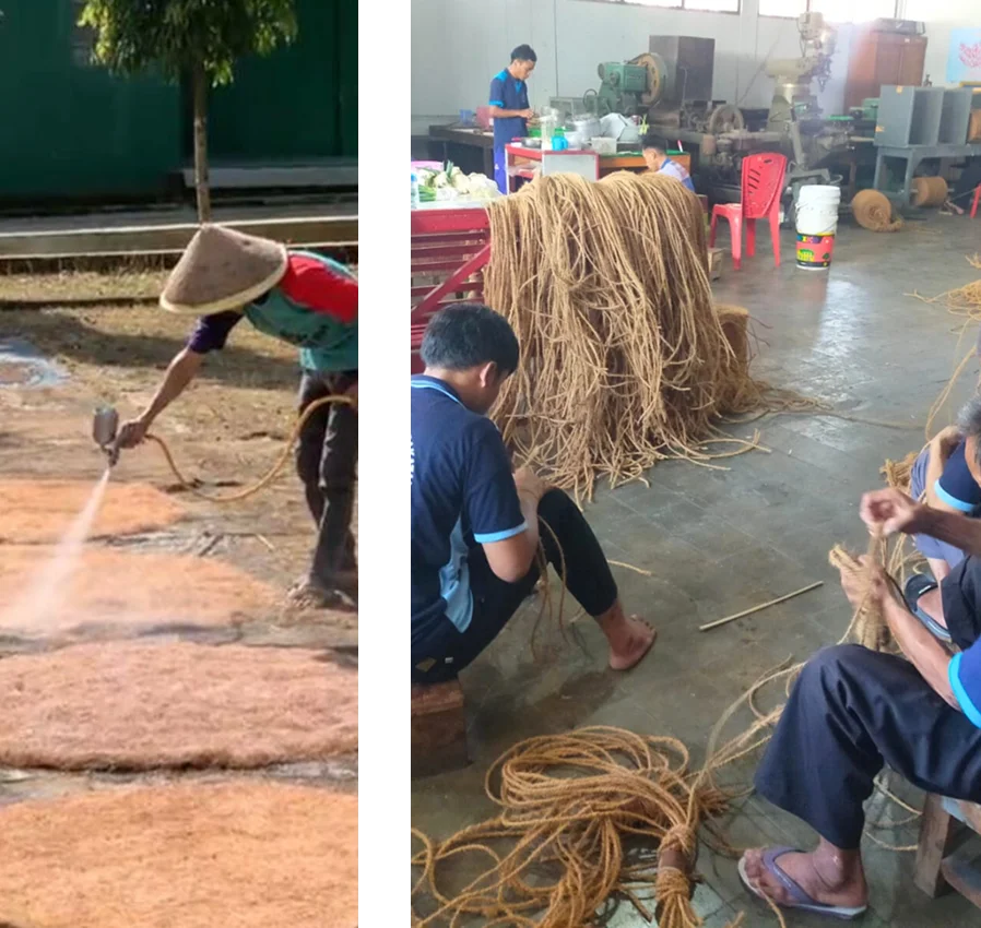 coconut fiber export